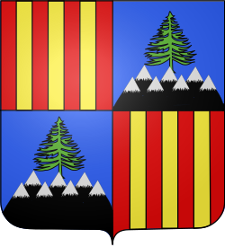 Blason ville fr Samoëns (Haute-Savoie)